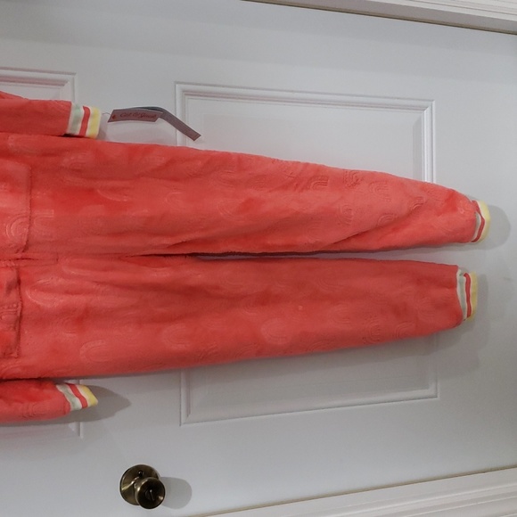 CAT AND JACK HOODED RAINBOW ONESIE - Picture 2 of 9